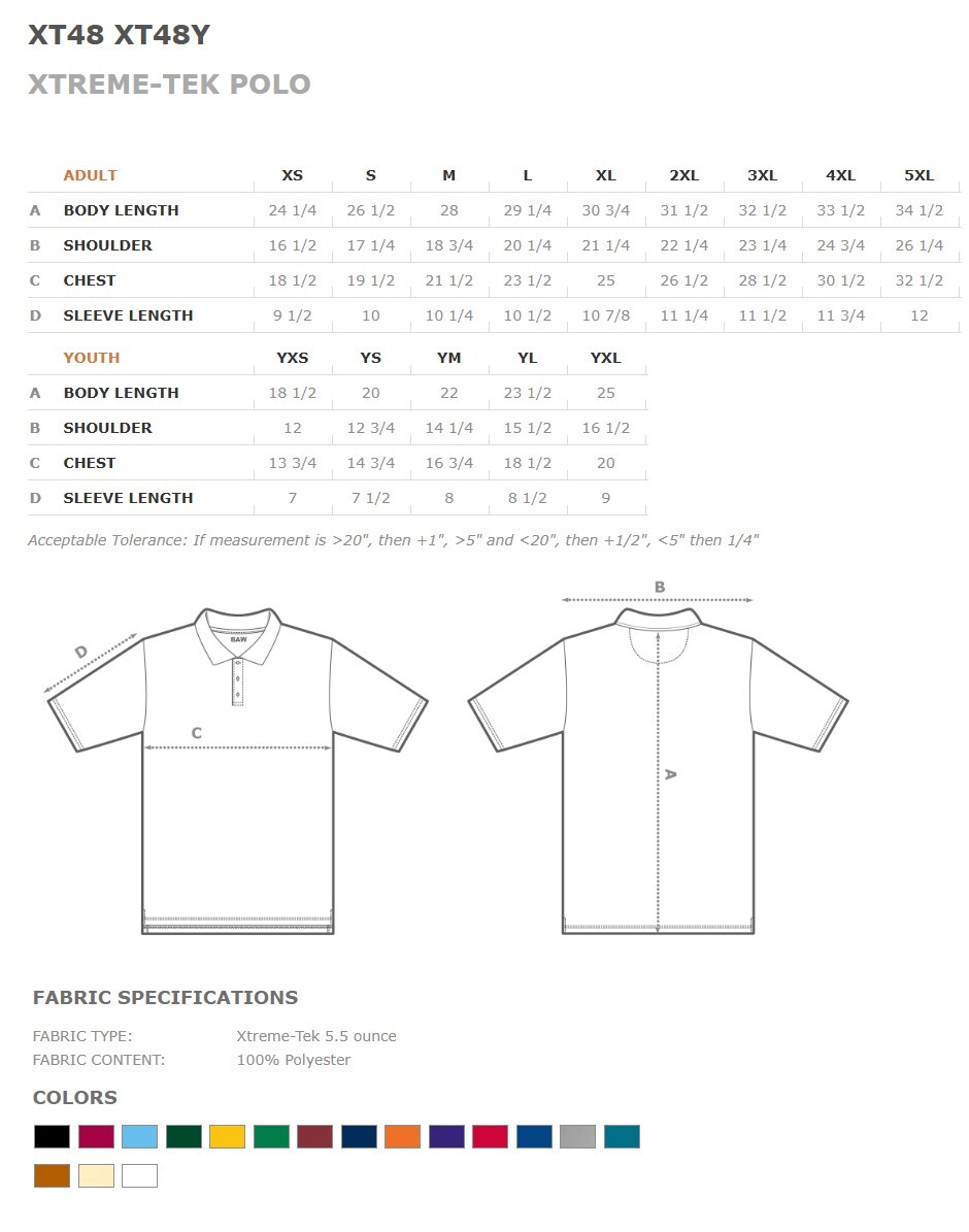 Size guide