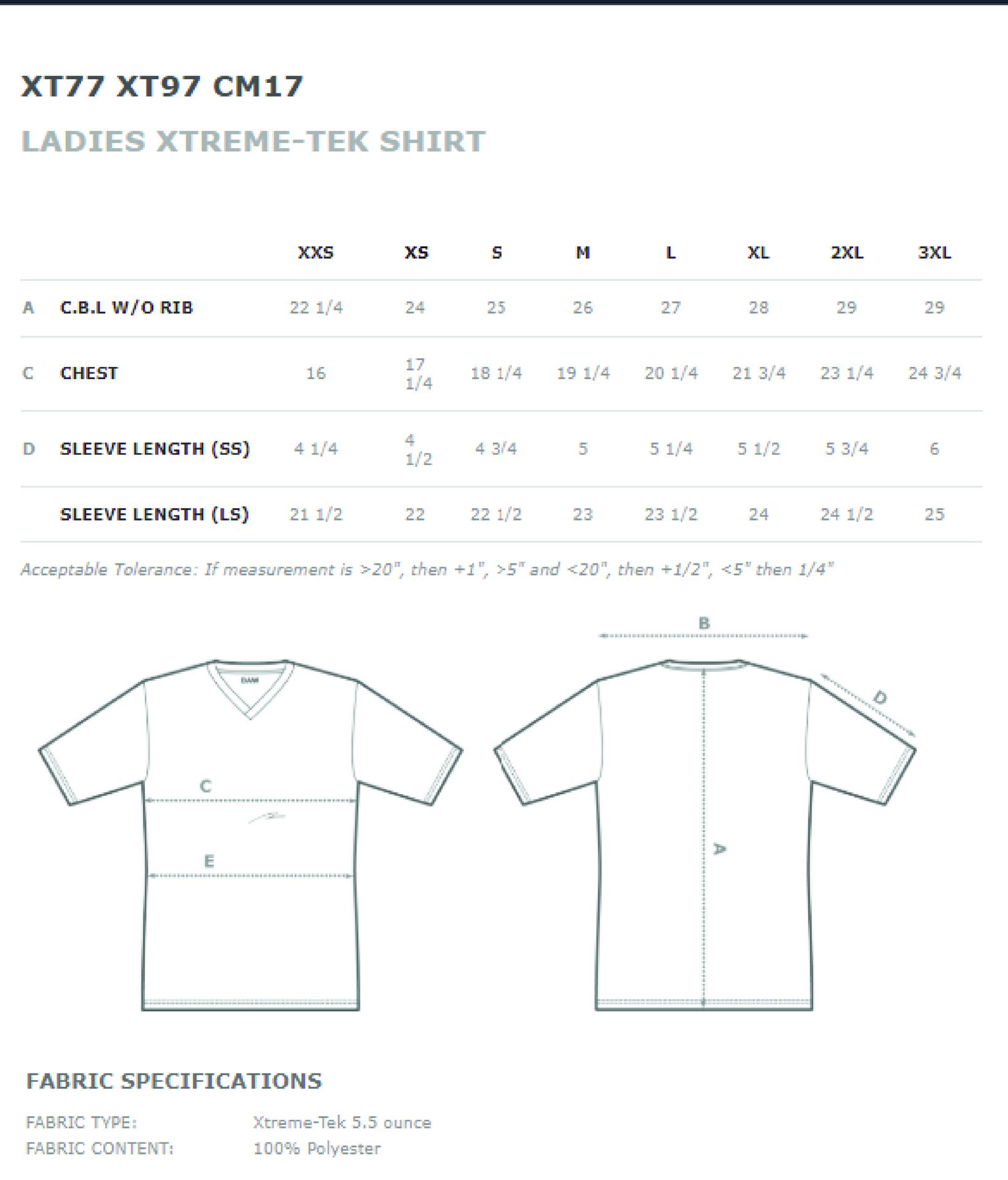 Size guide