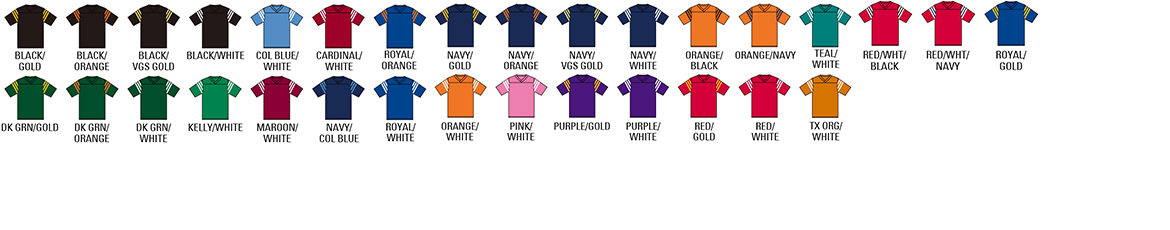 Adult University Spirit Jersey V-Neck Shirt-color-option