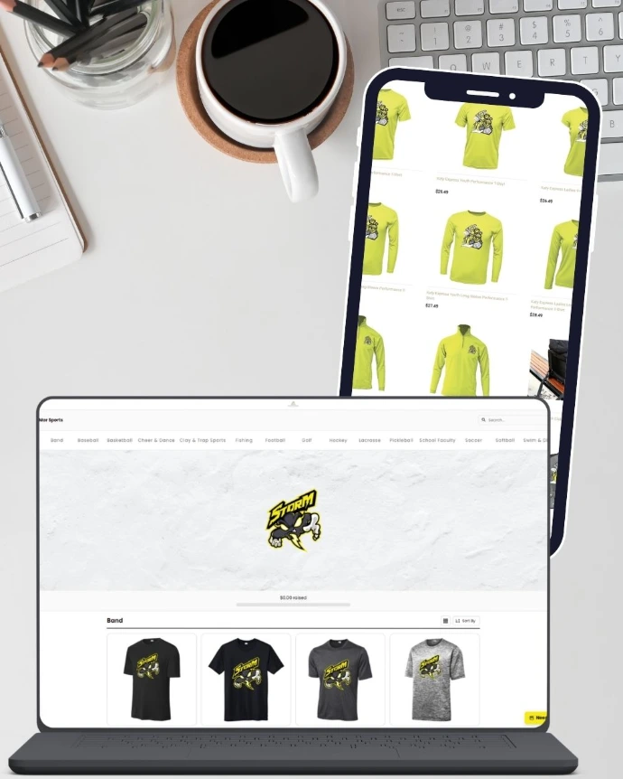Athletix Shops promotional banner