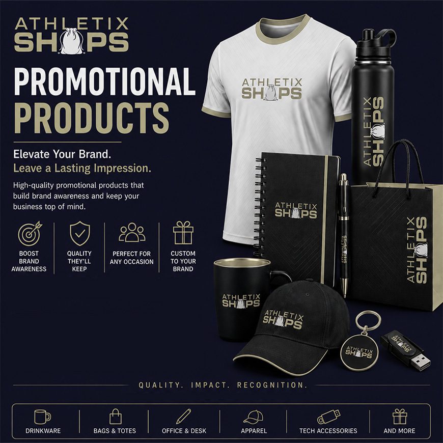 Athletix Shops promotional products