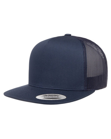 [HWYP6006] Yupoong Adult 5-Panel Classic Trucker Cap