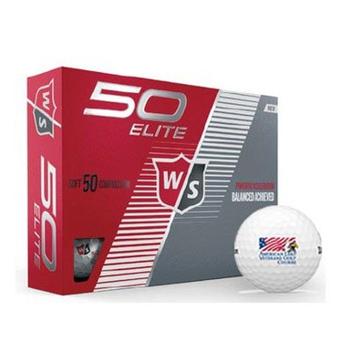 [GLEQWFIFTY] Wilson Staff Fifty Custom Golf Ball