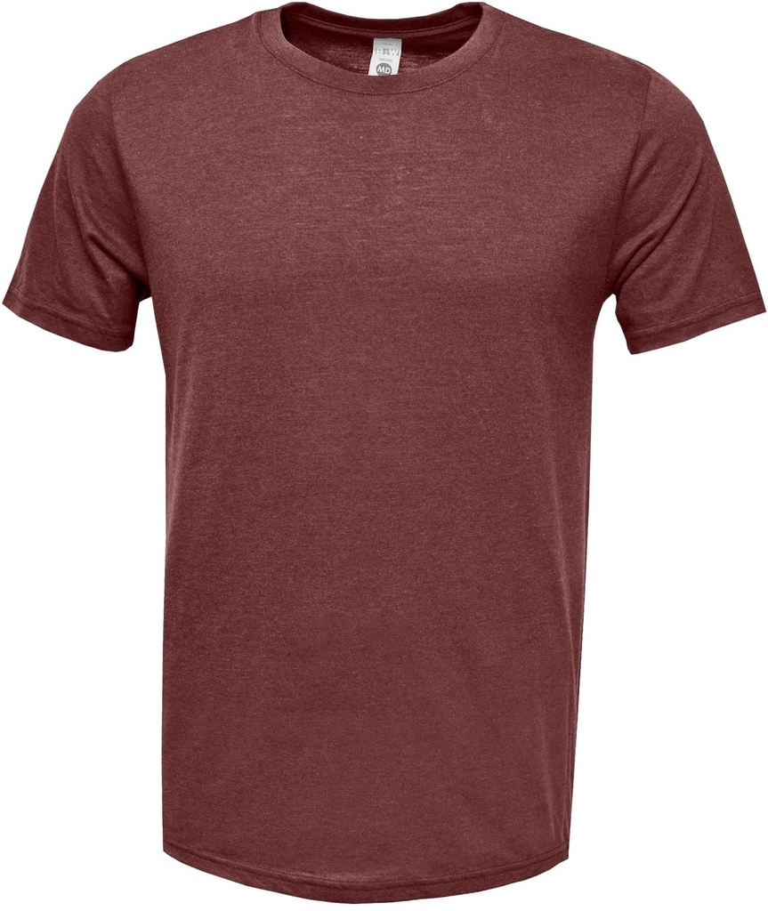 [Z782082-1] Youth Soft-Tek Blend T-Shirt (XS, ANTIC MAROON)