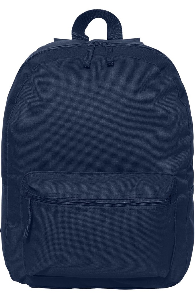 [ACBP7709-NY] 16" Basic Backpack (Navy)