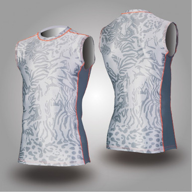 [APCUTRT3] Sleeveless Compression Tee