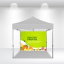 10 x 10ft Full Tent Wall for Custom Pop Up Tent