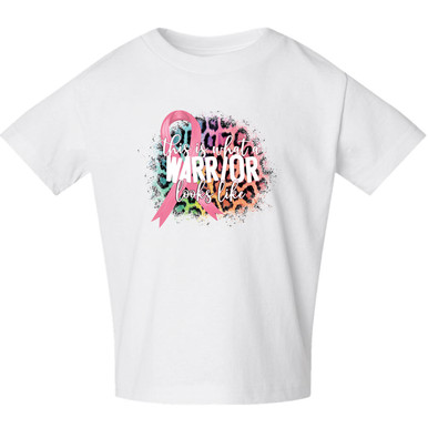 [APGTSG500WR-LG] This is what a Warrior looks like T-Shirt - 100% Cotton (Large)