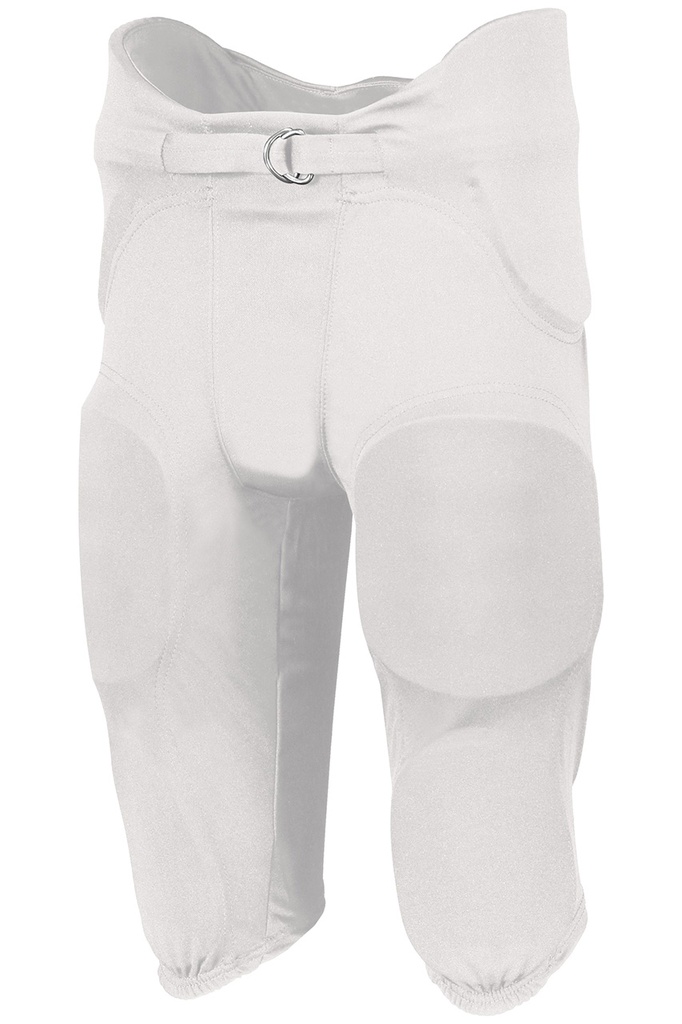 [RF25PFMW-WH-XS] Youth Russell Integrated 7-Piece Pad Football Pant (YXS)