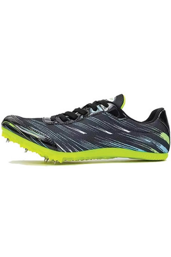 Abstract Unisex Track and Field Sprint Spikes (US 8.5 / 42, US 2 / EU 33, White/Black​)