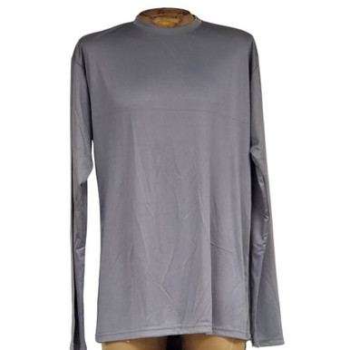 [APTPLS1001L] Long Sleeve Loose Fit Heavy Weight Graphite Adult Performance Tee (Large)