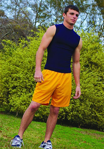 [APSHM1077-XL] Adult Cool-Tek 7" Mesh Shorts (XL)