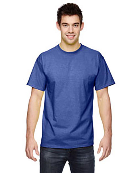 [TSS3931-7] Fruit of the Loom Adult 5 oz. HD Cotton™ T-Shirt (Large, ADMIRAL BLUE)